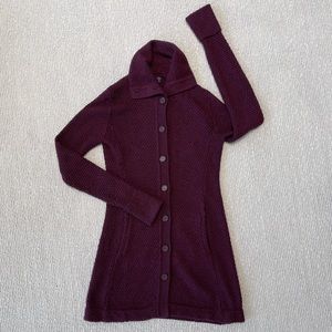 Patagonia 100% Merino Wool Sweater Coat